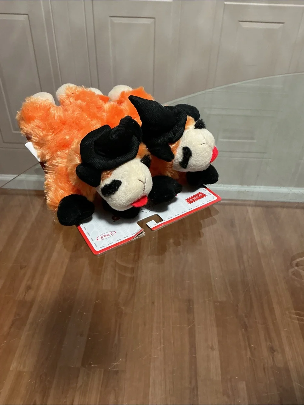 Brand new Set Of 2 LambChop 7” Dog Toy With Squeaker...